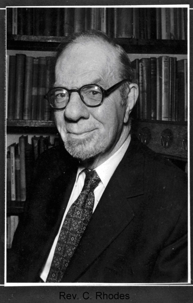 Portrait of Rev. Clifford Rhodes